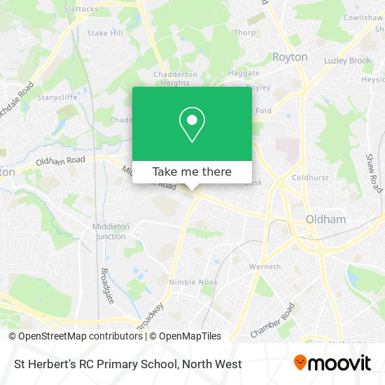 St Herbert's RC Primary School map