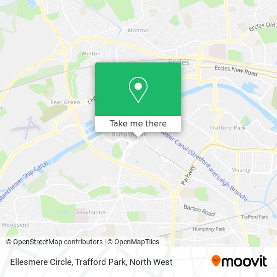 Ellesmere Circle, Trafford Park map