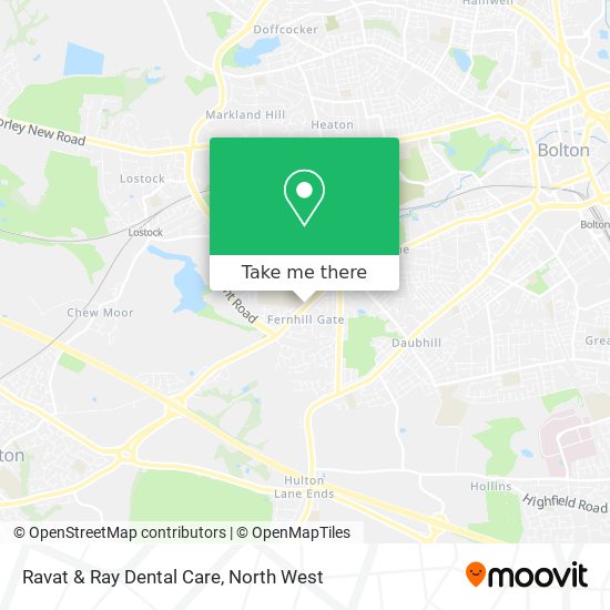 Ravat & Ray Dental Care map
