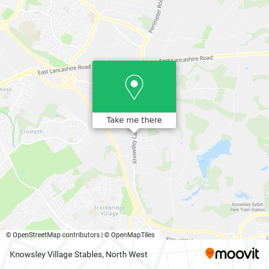 Knowsley Village Stables map