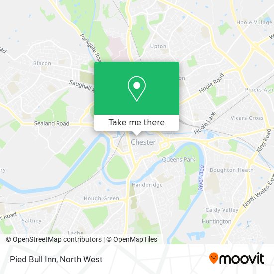 Pied Bull Inn map