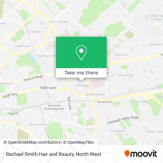 Rachael Smith Hair and Beauty map