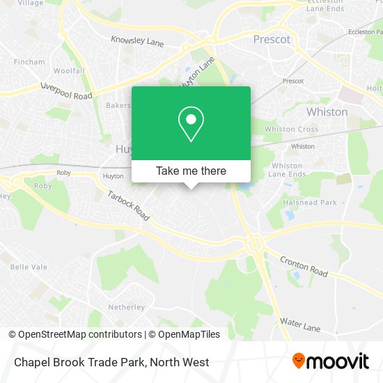 Chapel Brook Trade Park map