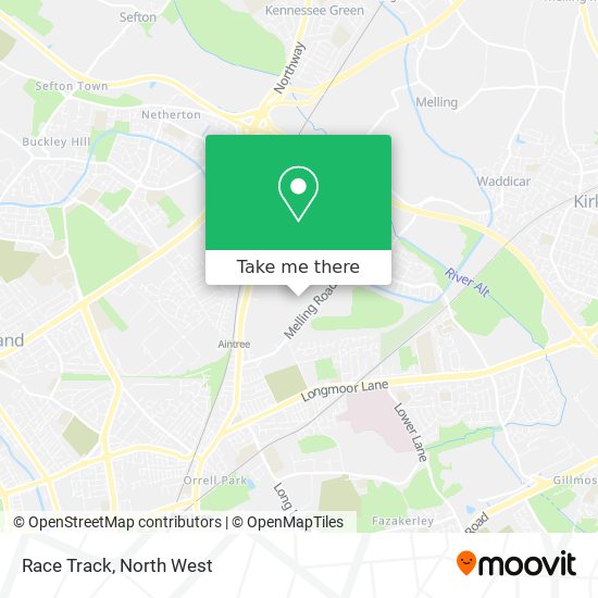 Race Track map