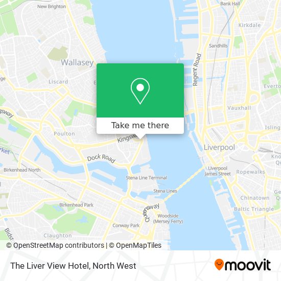 The Liver View Hotel map