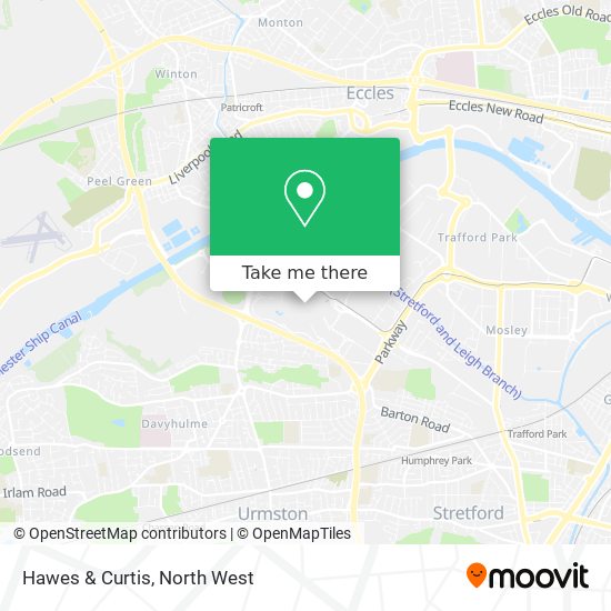 Hawes & Curtis map