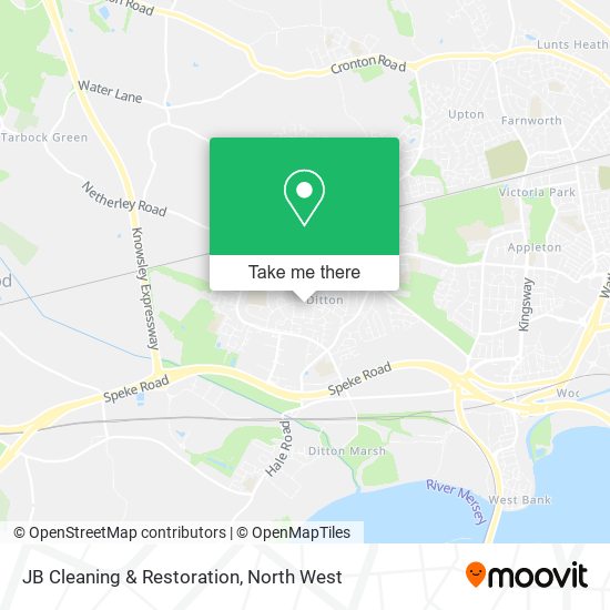 JB Cleaning & Restoration map