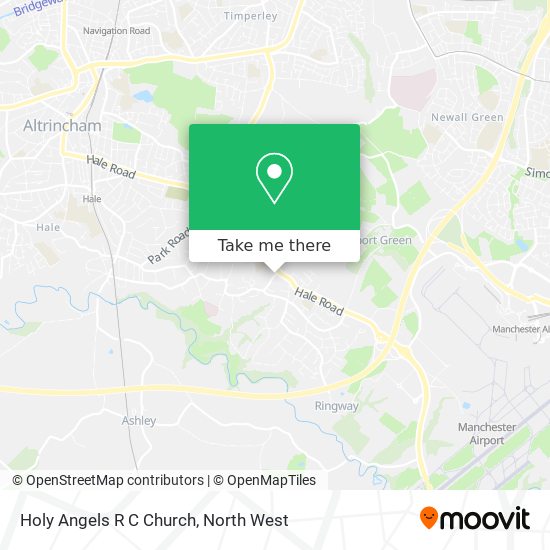 Holy Angels R C Church map