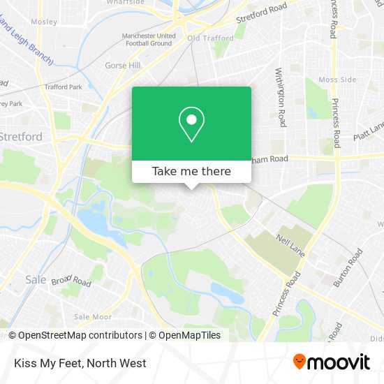 Kiss My Feet map