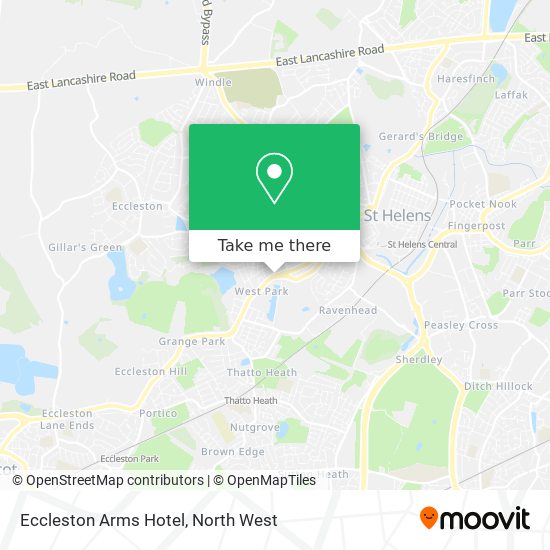 Eccleston Arms Hotel map