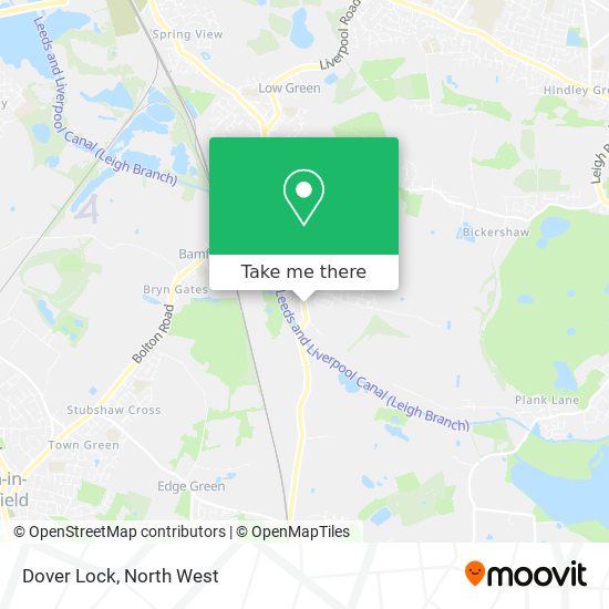 Dover Lock map