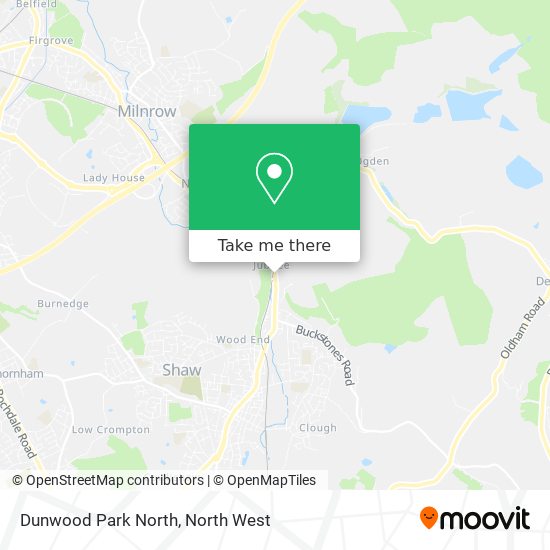 Dunwood Park North map
