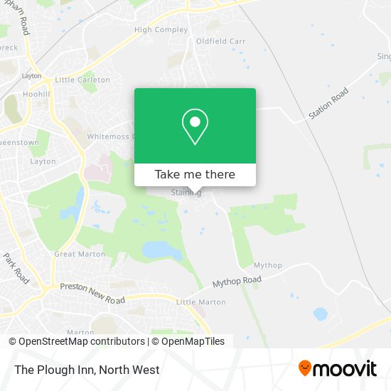 The Plough Inn map