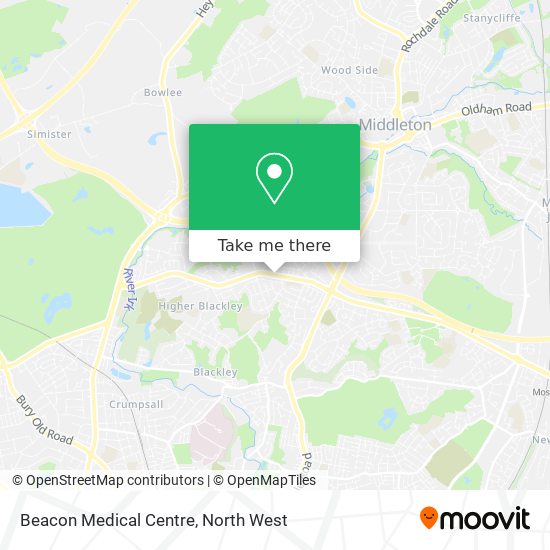 Beacon Medical Centre map