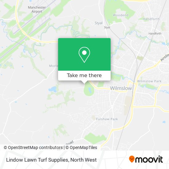 Lindow Lawn Turf Supplies map