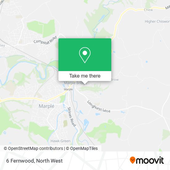6 Fernwood map