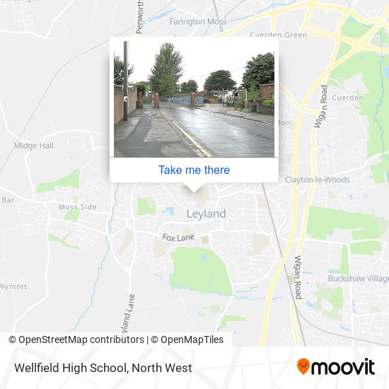 Wellfield High School map