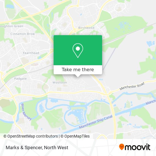 Marks & Spencer map