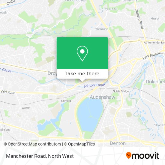 Manchester Road map