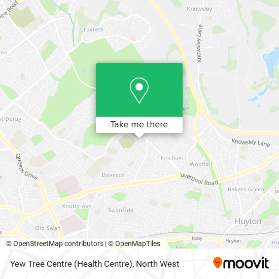 Yew Tree Centre (Health Centre) map