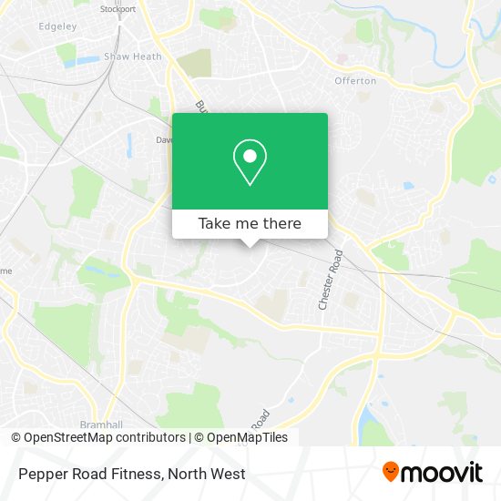 Pepper Road Fitness map