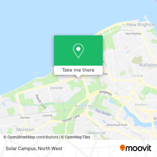 Solar Campus map