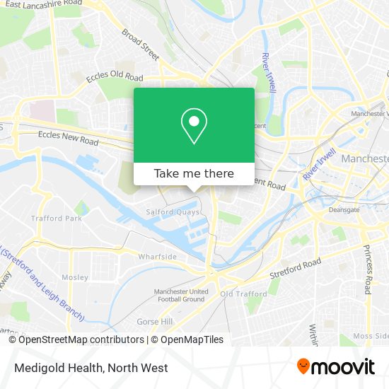 Medigold Health map
