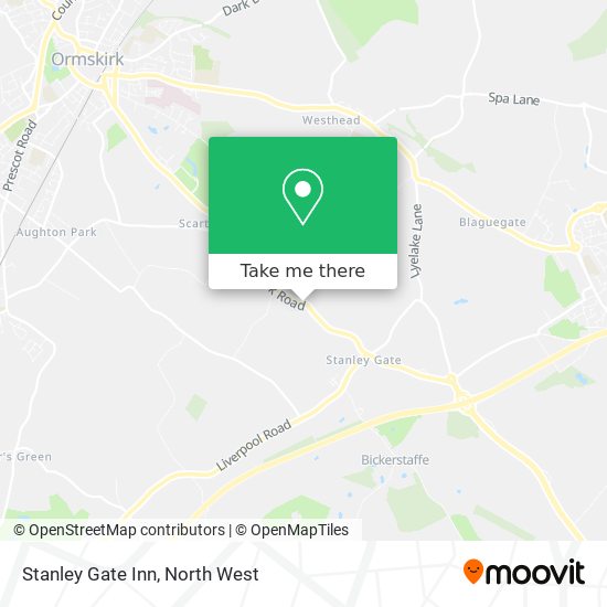 Stanley Gate Inn map