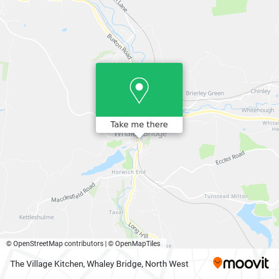 The Village Kitchen, Whaley Bridge map