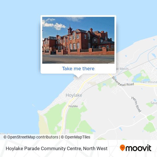 Hoylake Parade Community Centre map