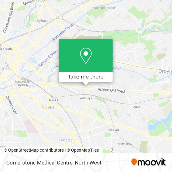 Cornerstone Medical Centre map