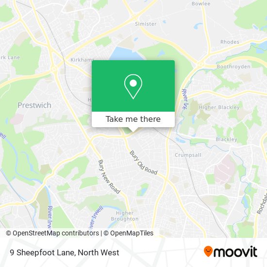 9 Sheepfoot Lane map