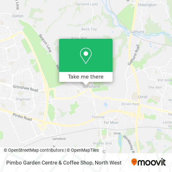 Pimbo Garden Centre & Coffee Shop map