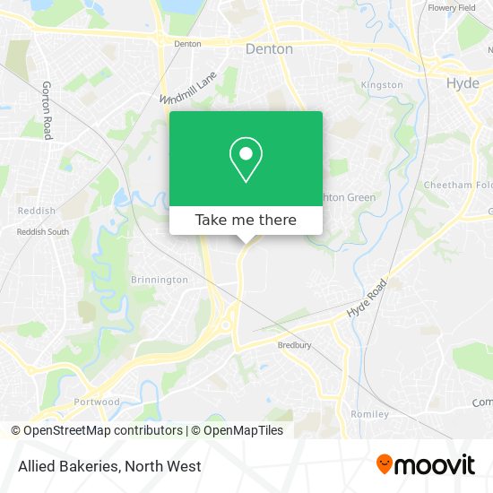 Allied Bakeries map