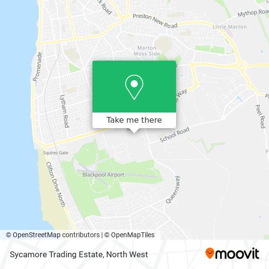 Sycamore Trading Estate map