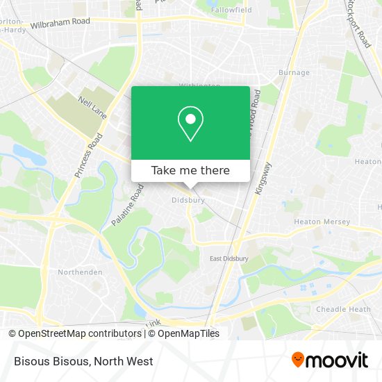 Bisous Bisous map