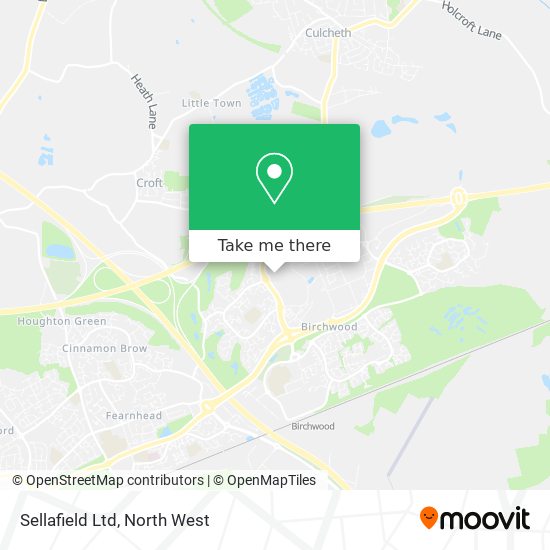Sellafield Ltd map