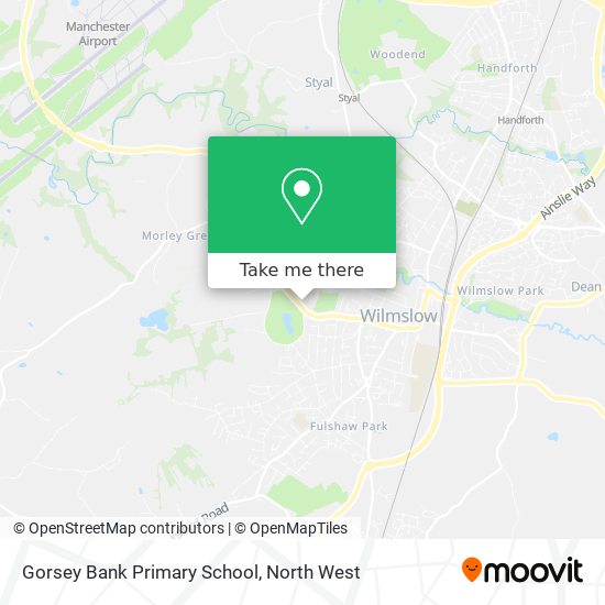 Gorsey Bank Primary School map