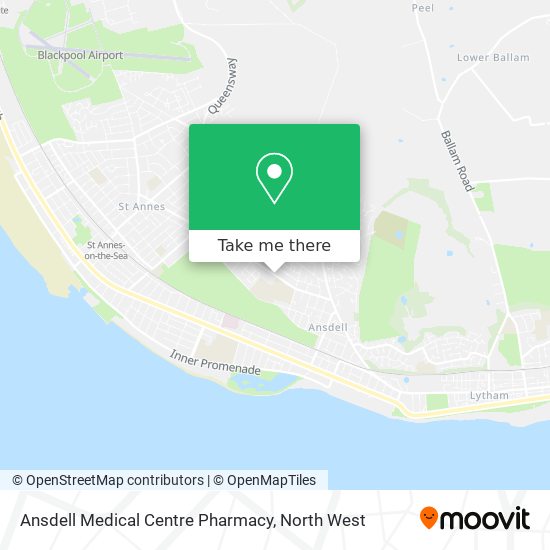 Ansdell Medical Centre Pharmacy map