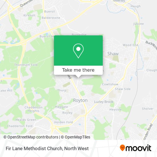 Fir Lane Methodist Church map