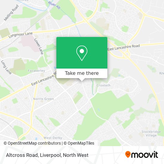 Altcross Road, Liverpool map