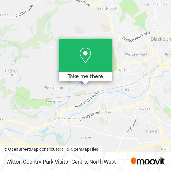 Witton Country Park Visitor Centre map