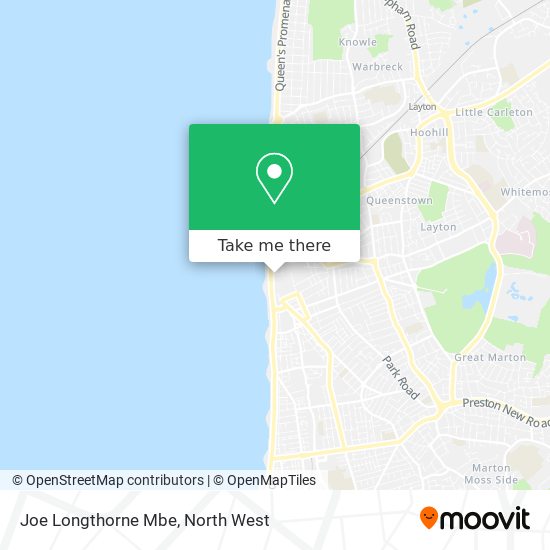 Joe Longthorne Mbe map