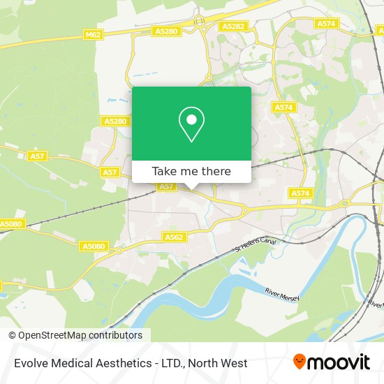 Evolve Medical Aesthetics - LTD. map