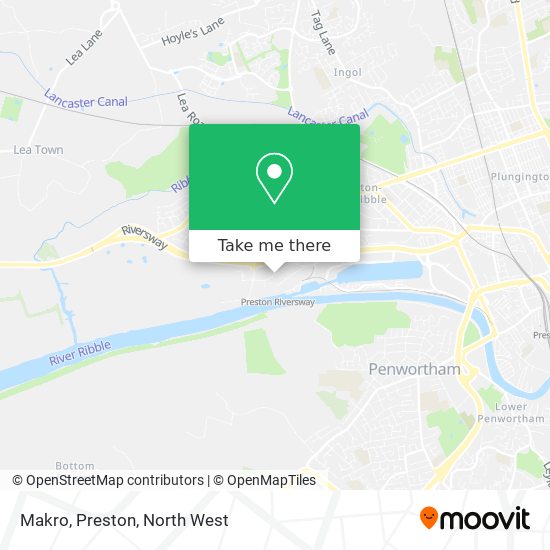 Makro, Preston map