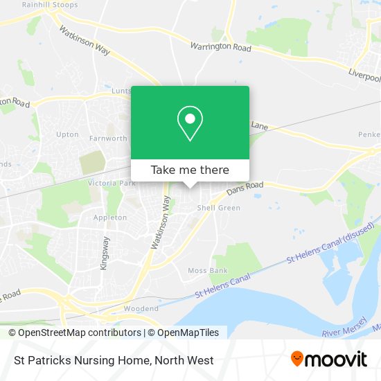 St Patricks Nursing Home map