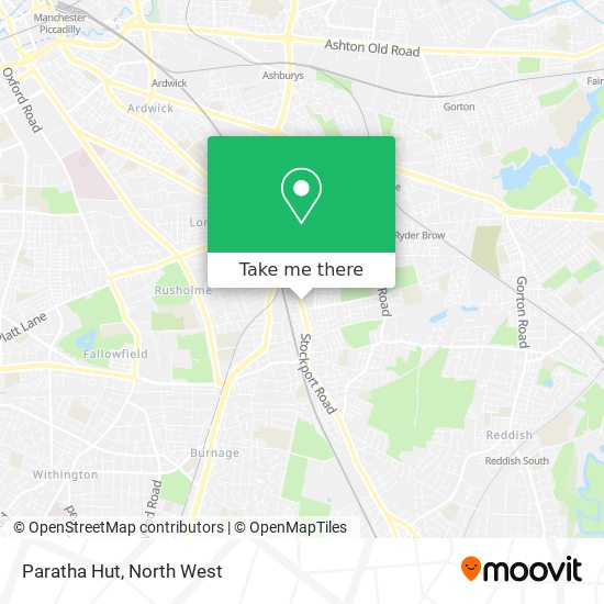 Paratha Hut map