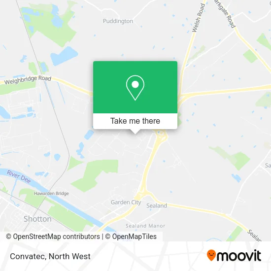 Convatec map