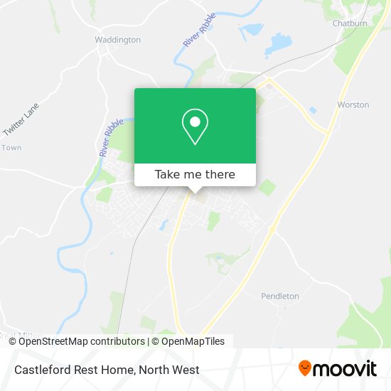 Castleford Rest Home map