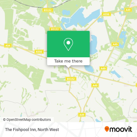The Fishpool Inn map
